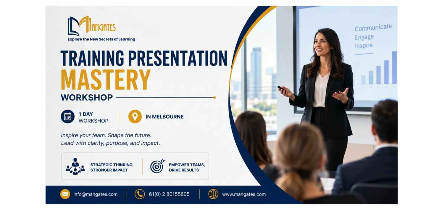 Training Presentation Mastery – 1 Day Training in Melbourne, VIC