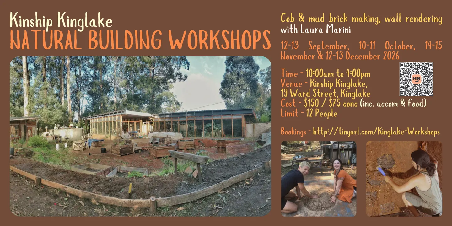 Kinship Kinglake Natural Building Workshop