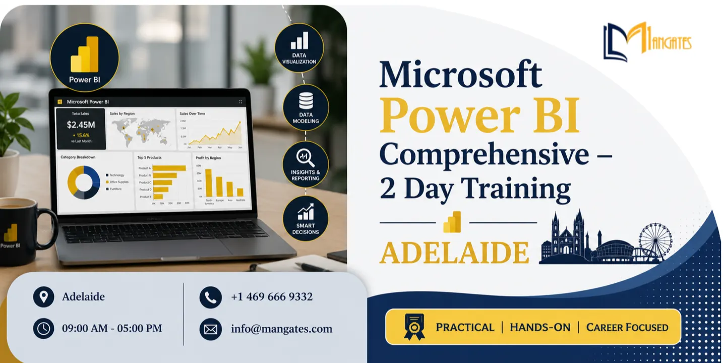 Microsoft Power BI Comprehensive – 2 Day Training Adelaide