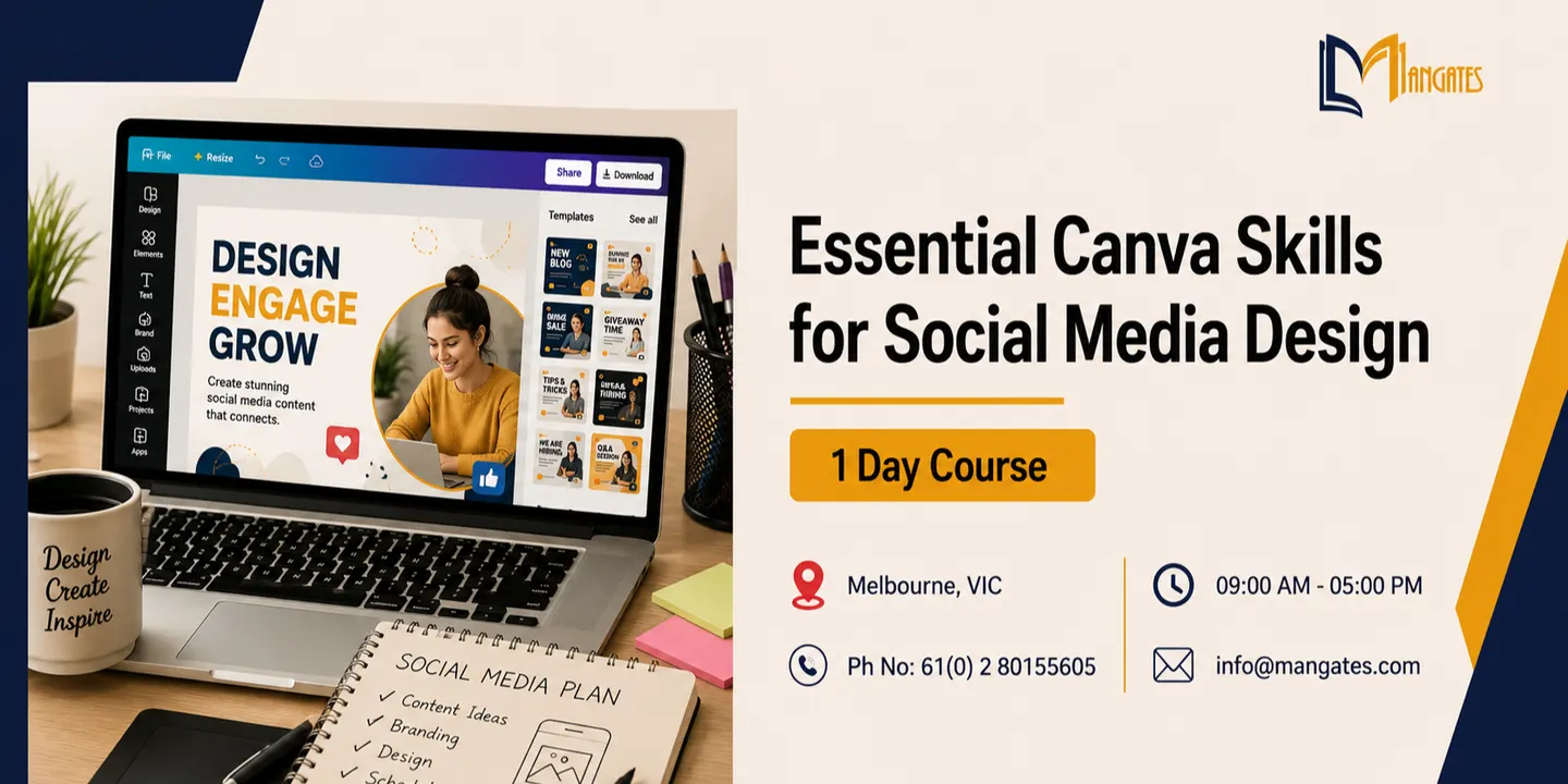 Essential Canva Skills for Social Media Design – 1 Day Course in Melbourne