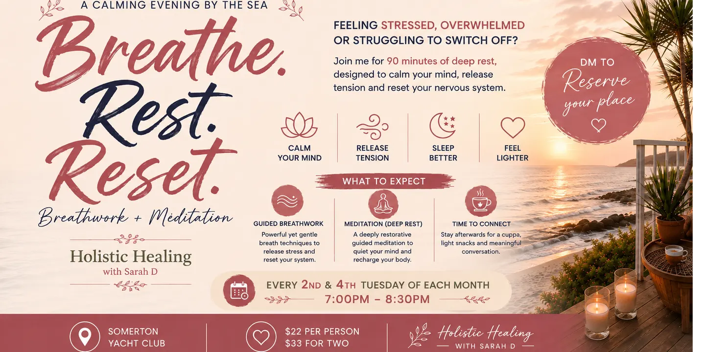 Breathe - Rest - Reset 💕