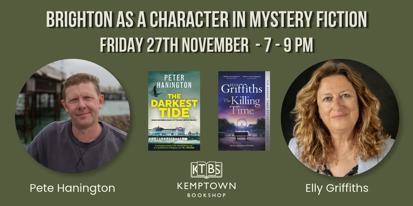 Pete Hanington & Elly Griffiths in conversation