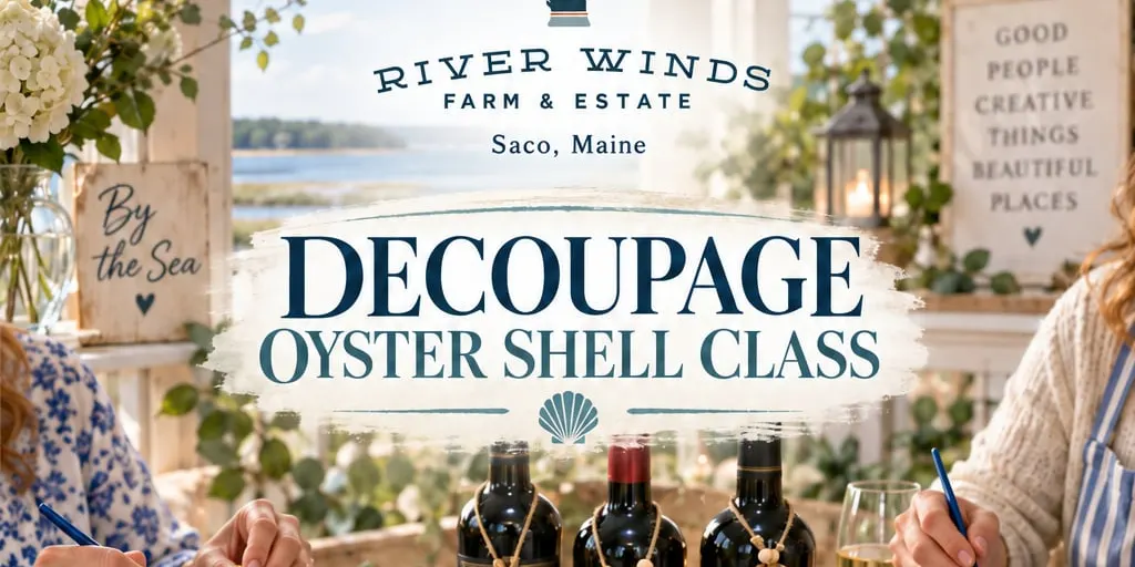 Decoupage Oyster Shell Class