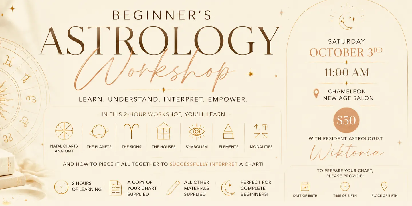 ✨ Beginner’s Astrology Workshop ✨