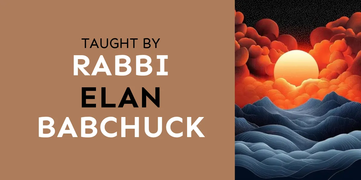 Adam's First Sunset: A Midrash on Darkness, Dawn, and the Secret to Jewish Survival