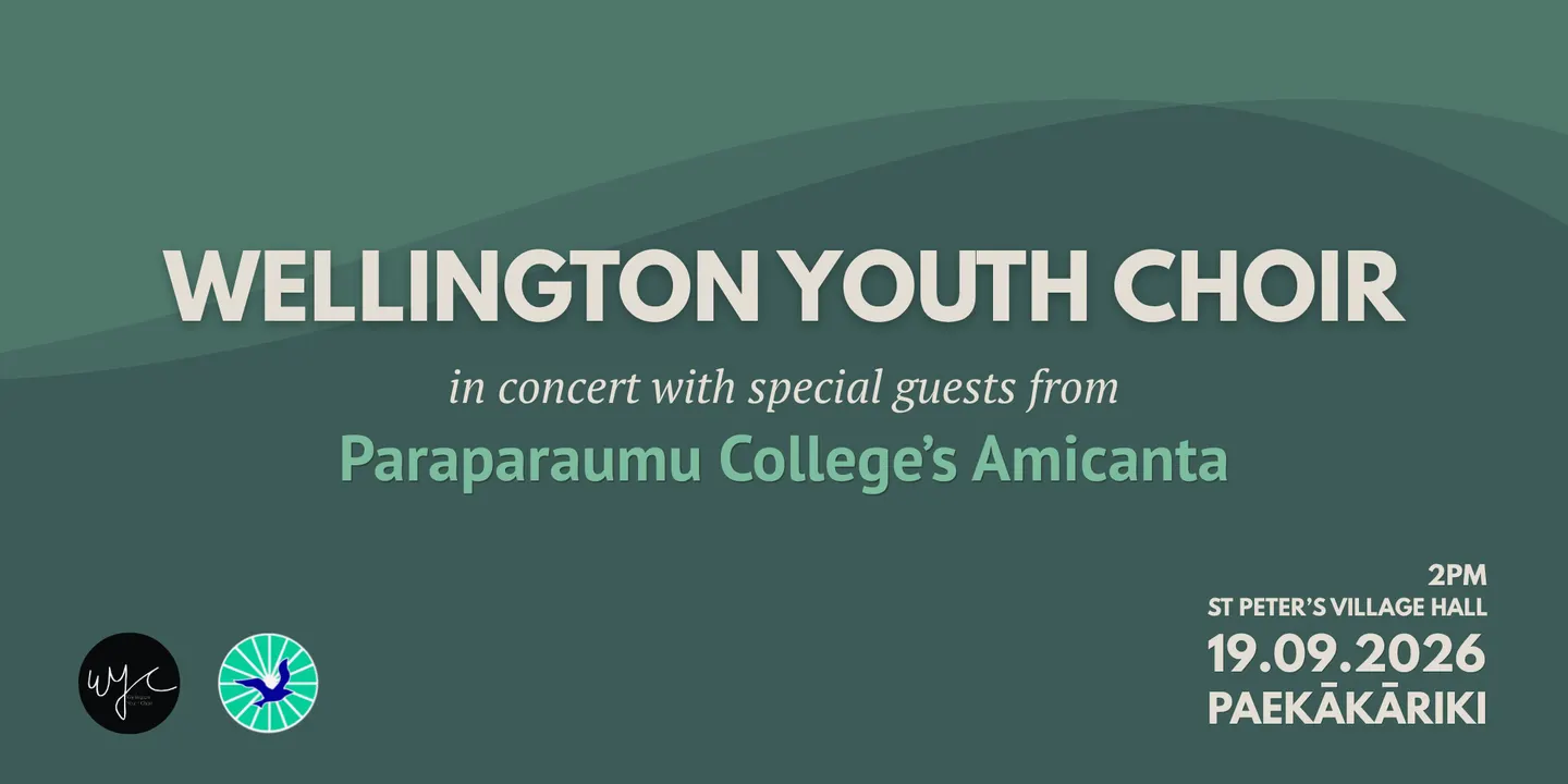 Wellington Youth Choir in Concert - Paekākāriki