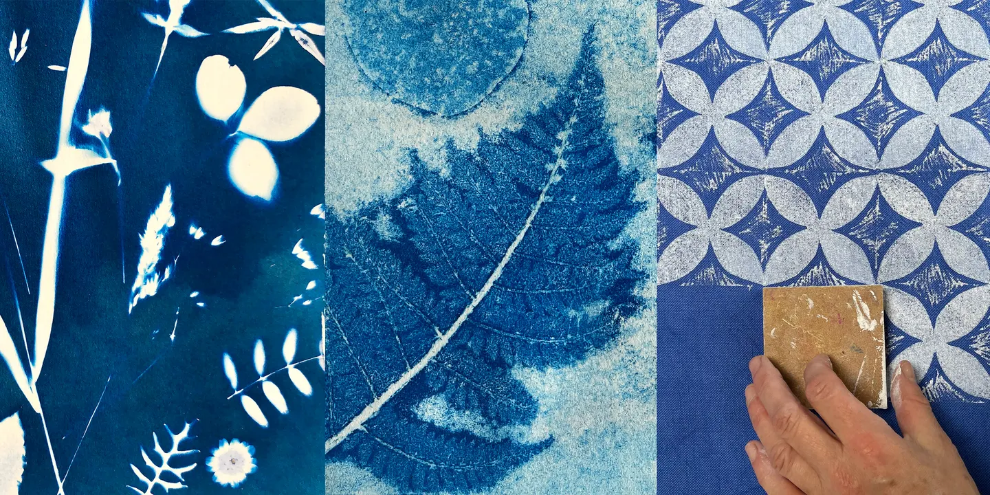 Printmaking with Plants: four creative wellbeing workshops