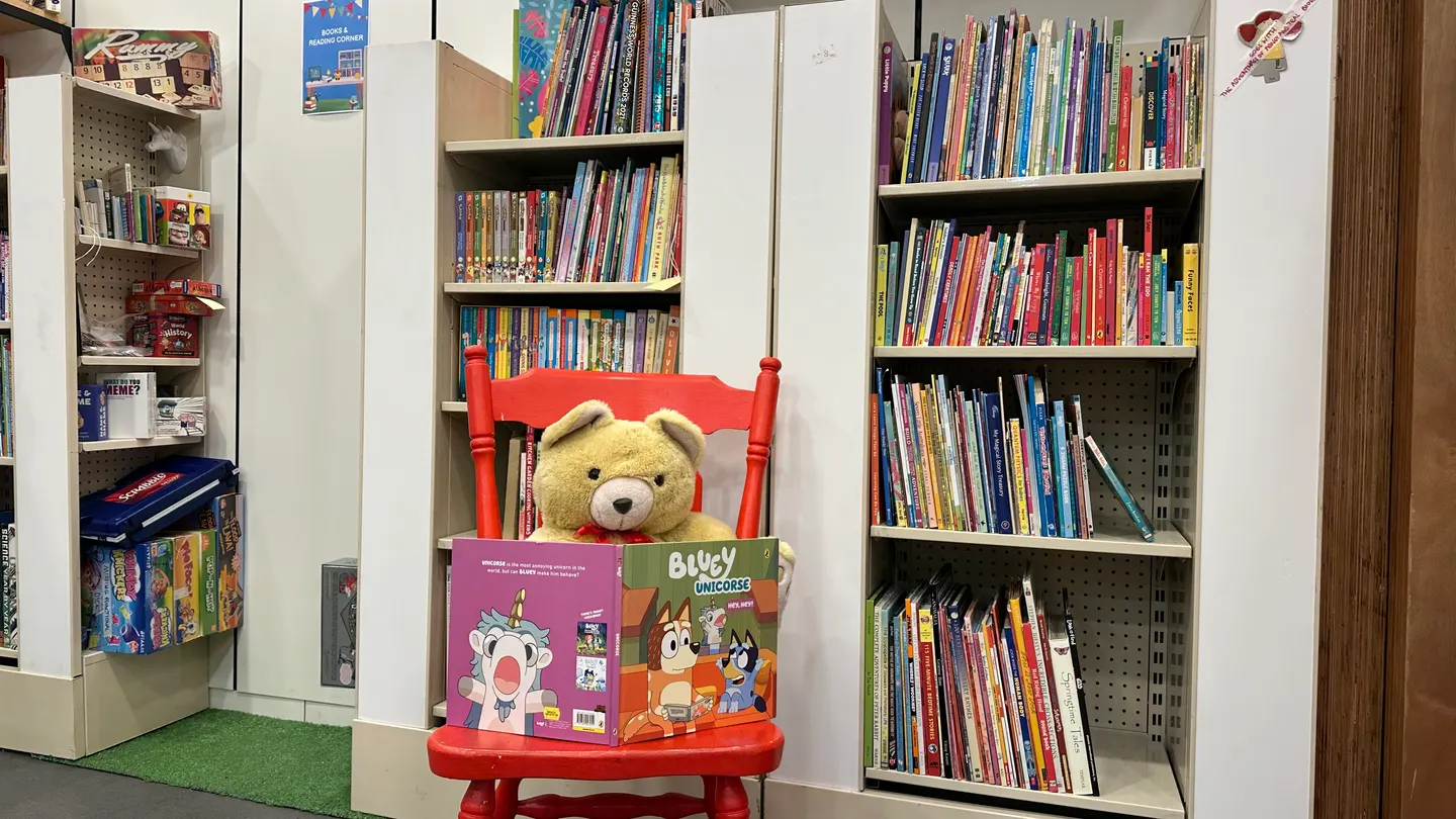 Story Time at the Joy of Giving Hub