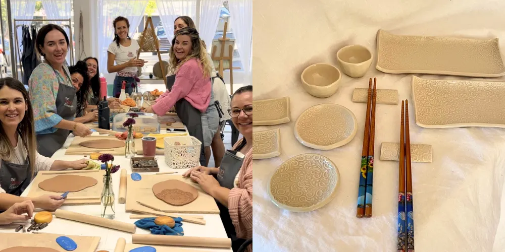 Hand-Built Pottery – Gold Coast | Sushi Set
