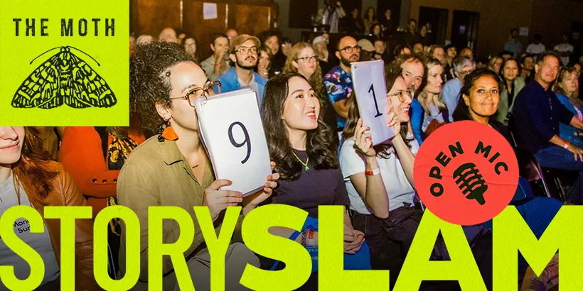 9/18 The Moth StorySLAM @ BLOEDEL HALL, ST. MARKS Seattle