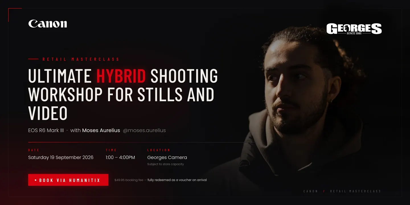 ULTIMATE Hybrid Shooting Stills & Video with Moses Aurelius and Canon