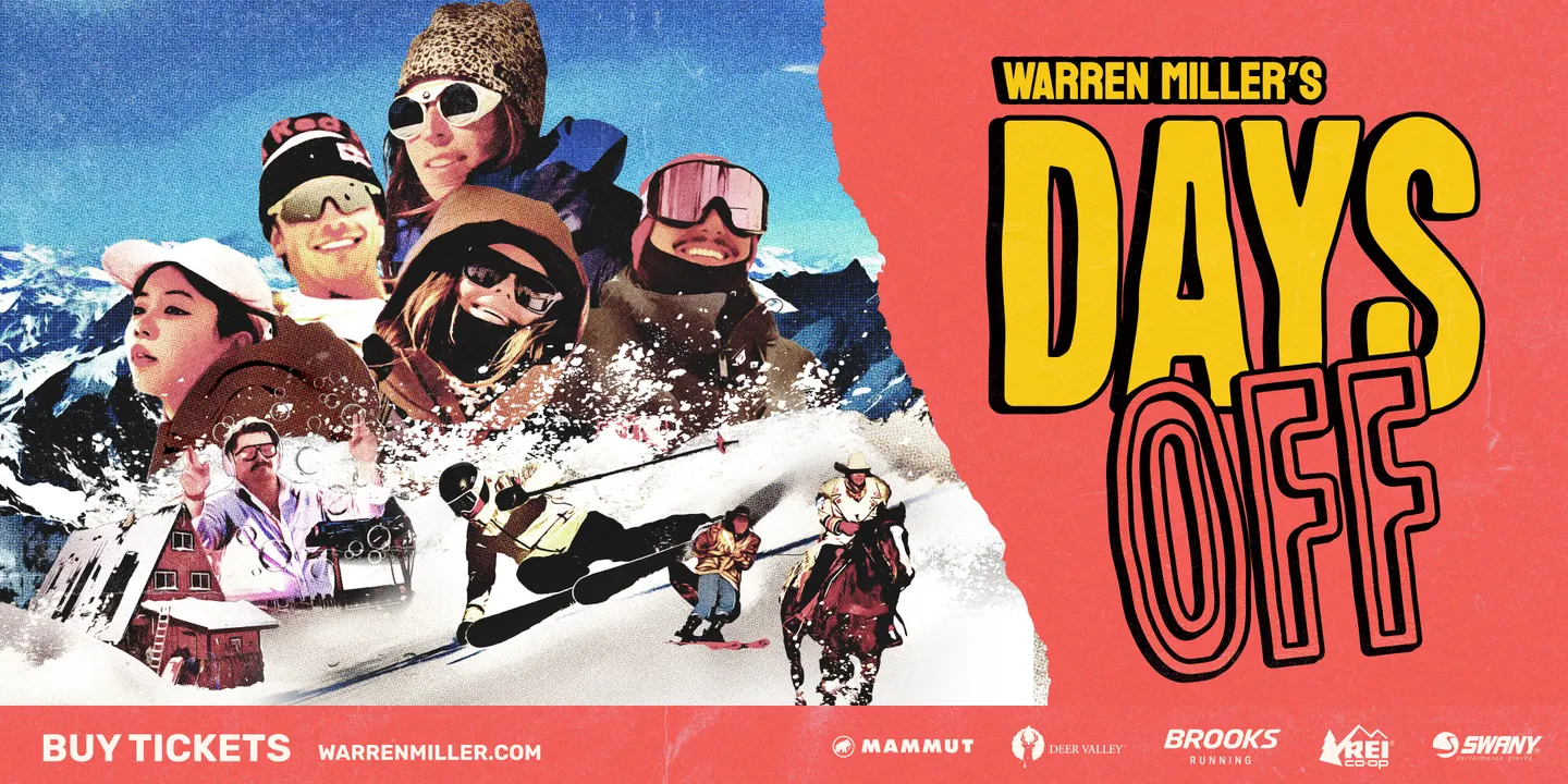 Warren Miller's "Days Off" ft. Katie Burrell Live - Park City The Marquis, UT - 7:00 PM