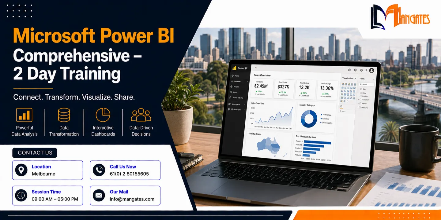 Microsoft Power BI Comprehensive – 2 Day Training Melbourne