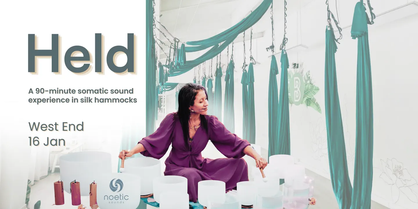 Held - Aerial Sound Journey in a Silk Hammock