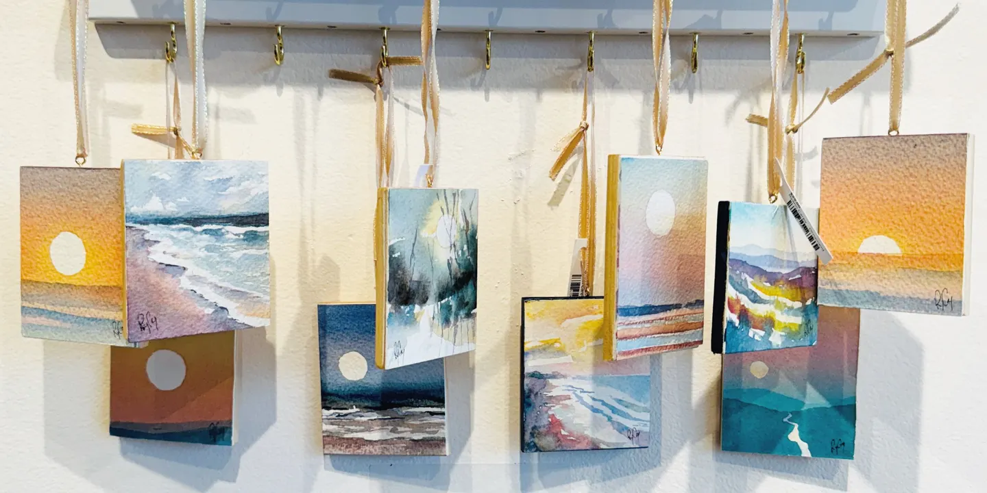 Watercolor Ornaments with Ryann Carey