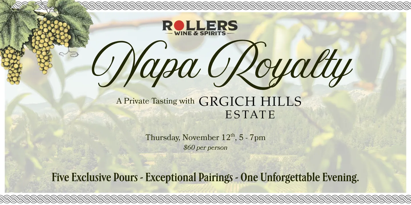 Napa Royalty: A Private Tasting with Grgich Hills Estate