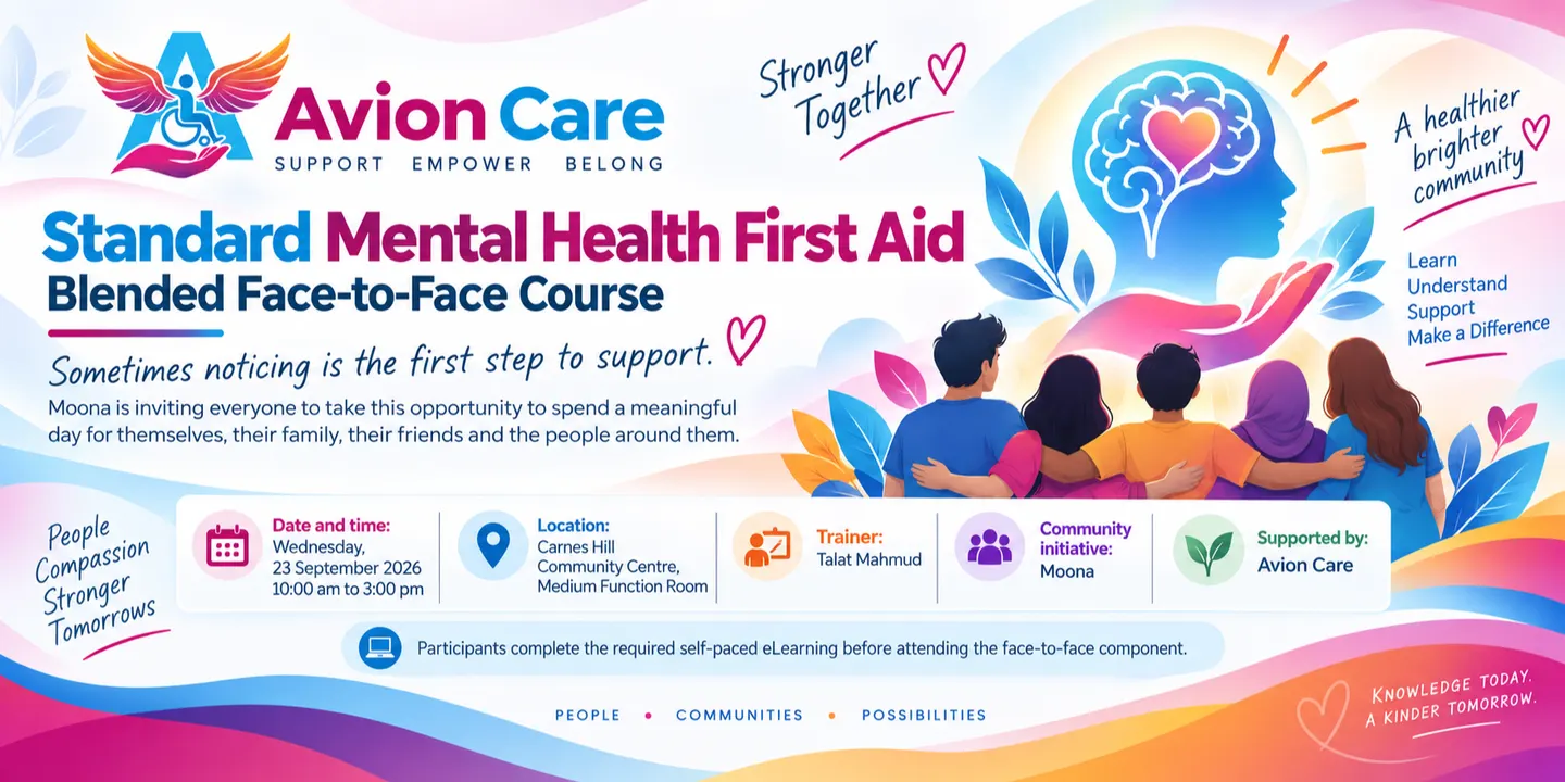 Mental Health First Aid for Sydney Multicultural Community