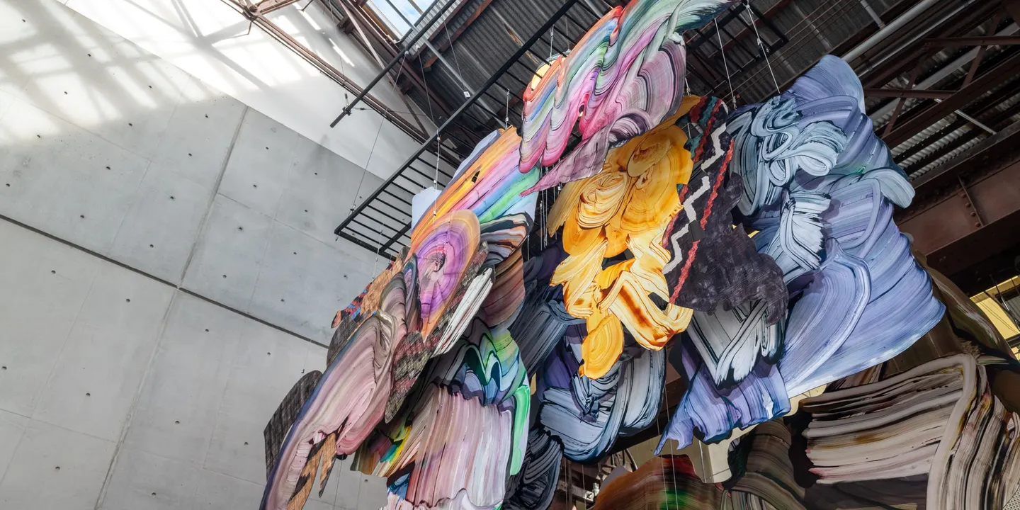 EXHIBITION LAUNCH: Gregory Hodge Suspension Painting