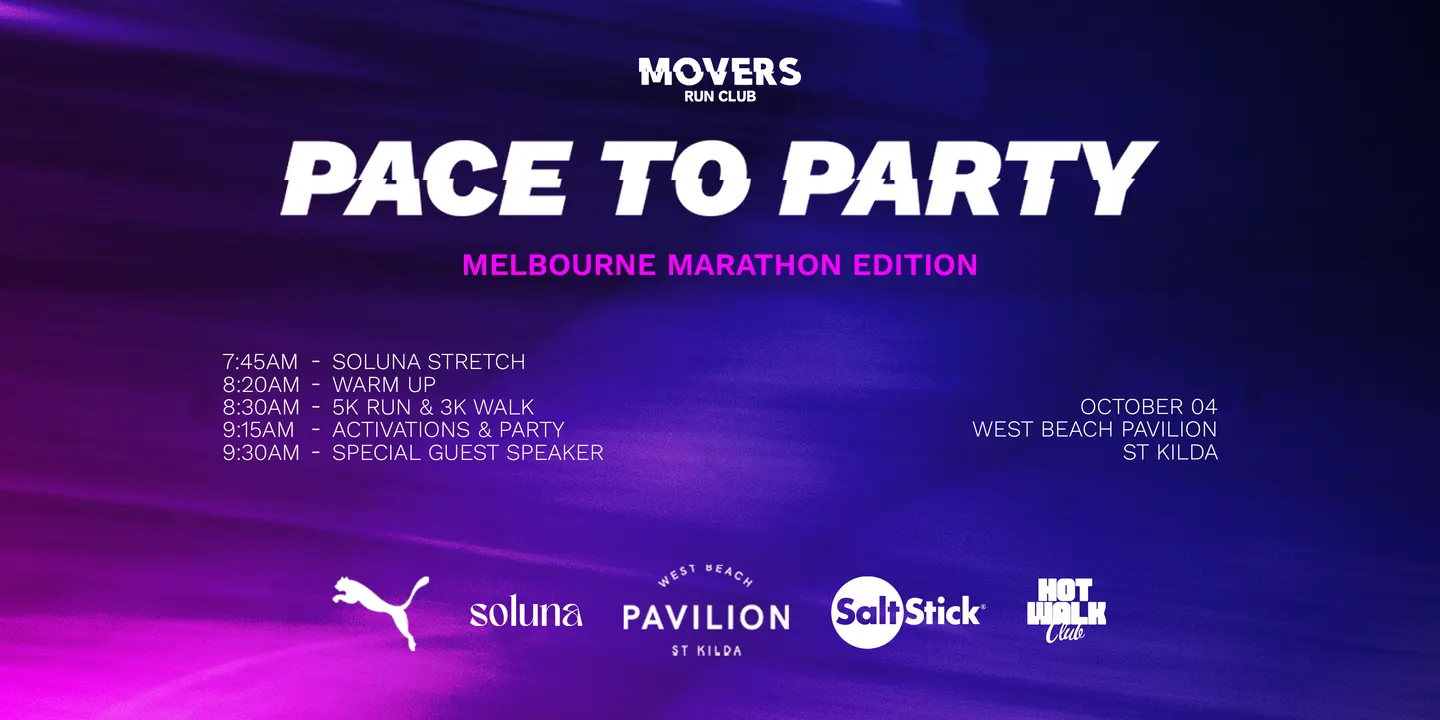 Pace to Party: Melbourne Marathon Edition