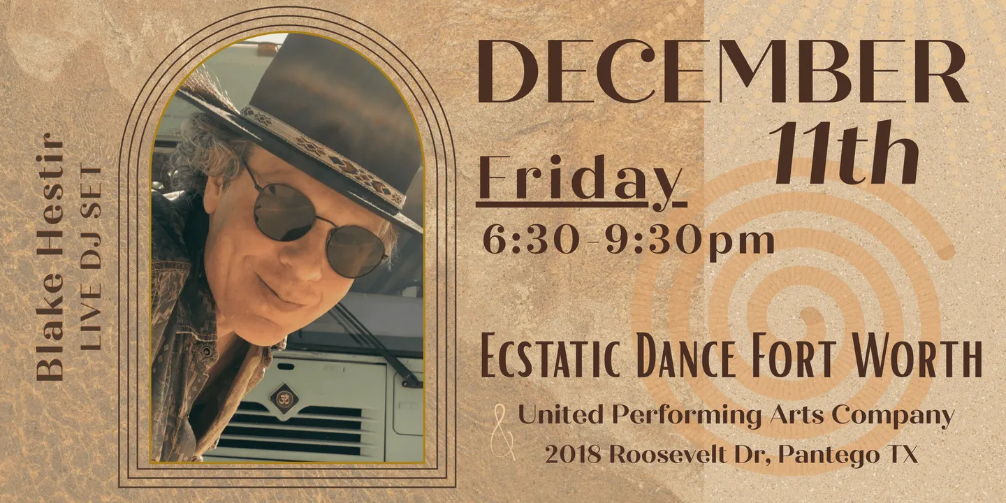 Ecstatic Dance Fort Worth - December 11th - FRIDAY