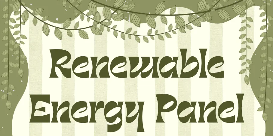 SMEE x MEES Renewable Energy Panel