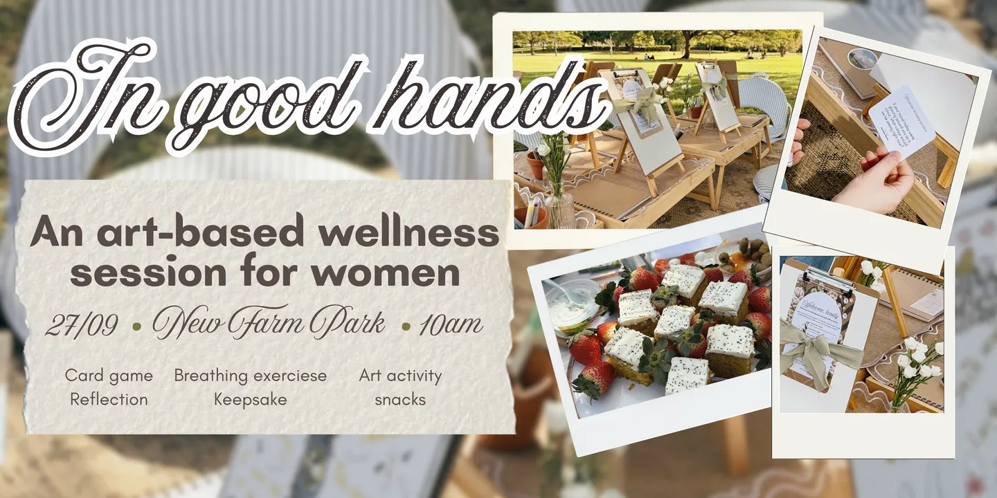 In Good Hands - creative wellness session for women