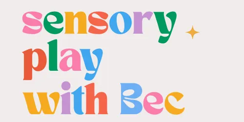 Sensory Play with Bec – 5-Session Term Pass