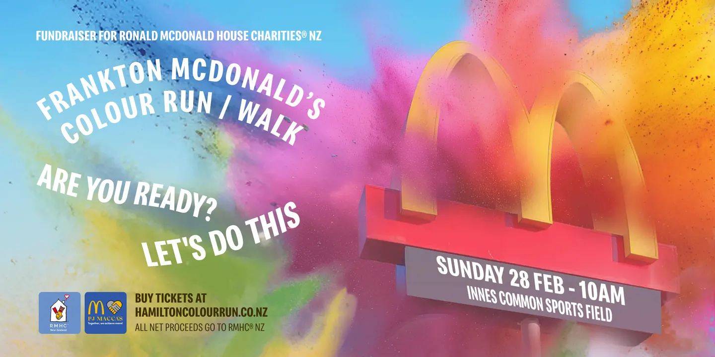 McDonald's Frankton Colour Run/Walk 2027