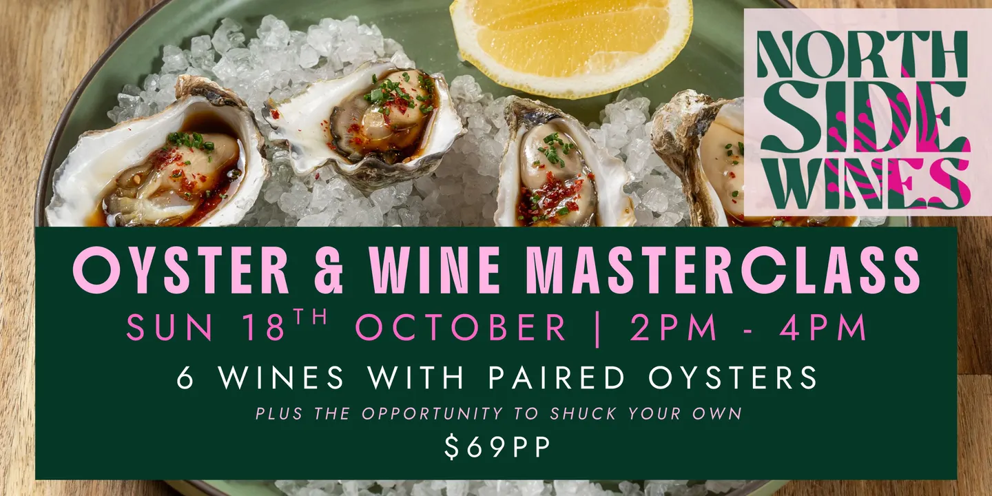 oyster & wine masterclass at Northside Wines