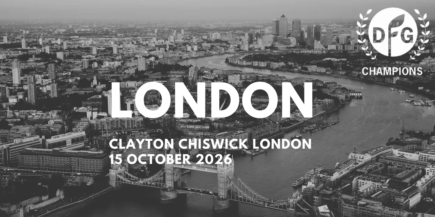 DFG Champions Roadshow London 2026