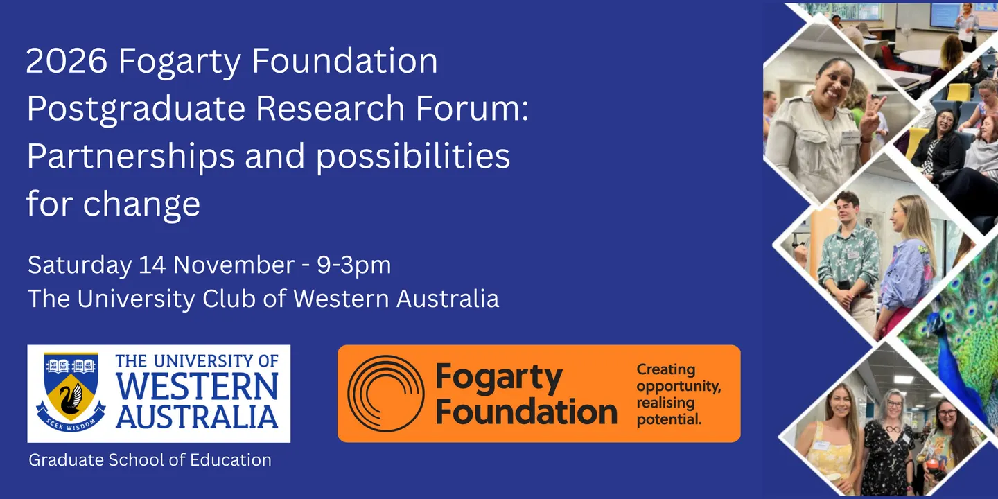 2026 Fogarty Foundation Postgraduate Research Forum: Partnerships and possibilities for change