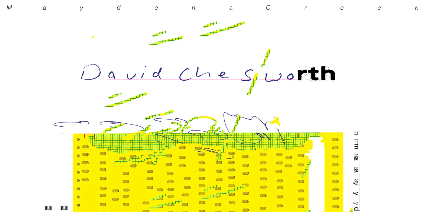 David Chesworth 'Maydena Creek' Album Launch / → ↑ → / Who Cares?