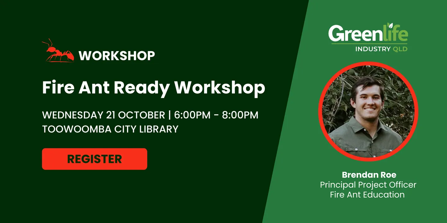 Fire Ant Ready Workshop: Preparing Your Business for Fire Ant Risks