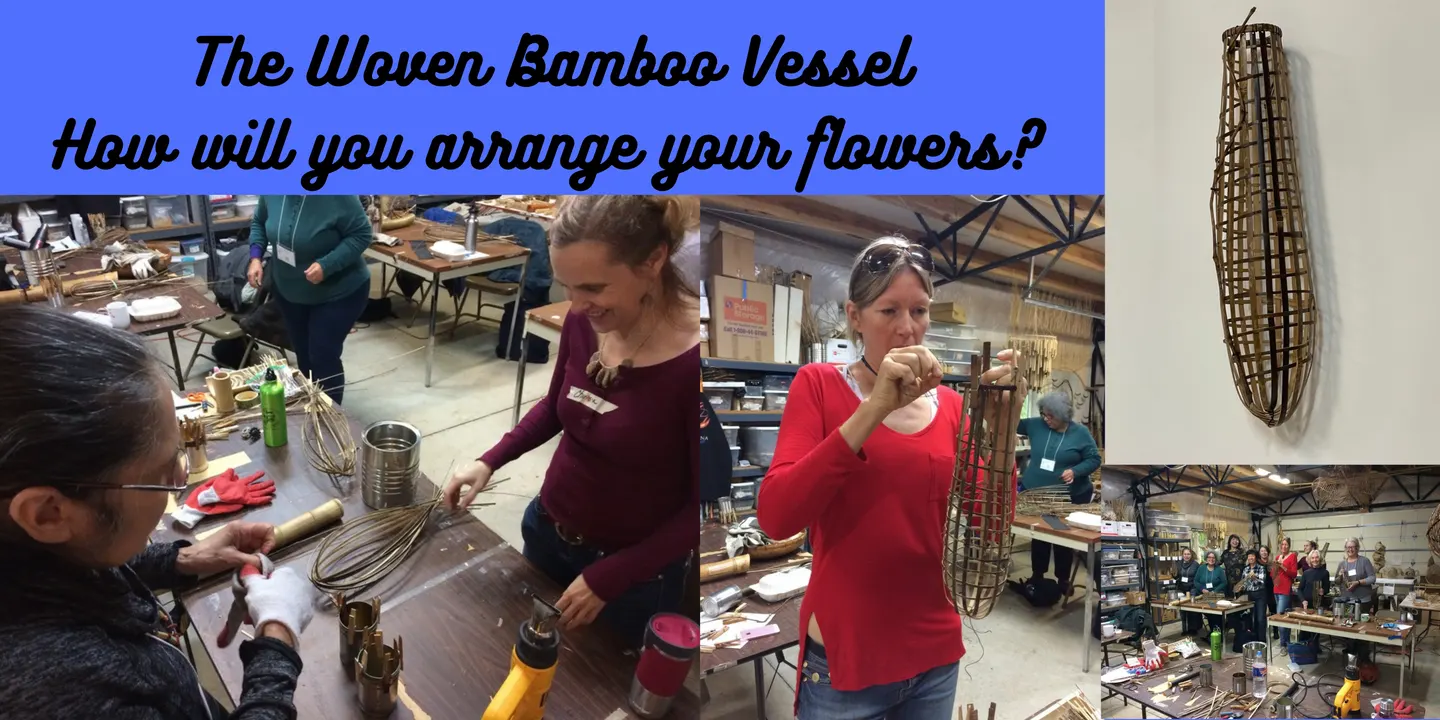 Woven Bamboo Flower Vase: A Hands-On Workshop