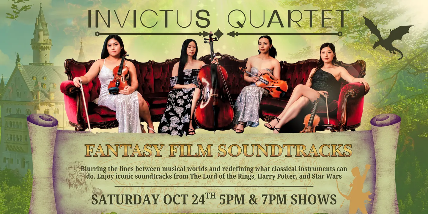 Fantasy Film Soundtracks by Invictus Quartet @FortressMelbourne