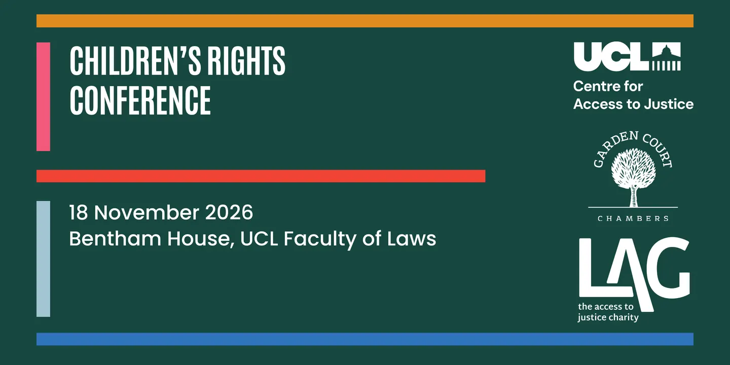 Children's Rights Conference 2026 - Falling Through the Cracks: Promoting Universal Children’s Rights