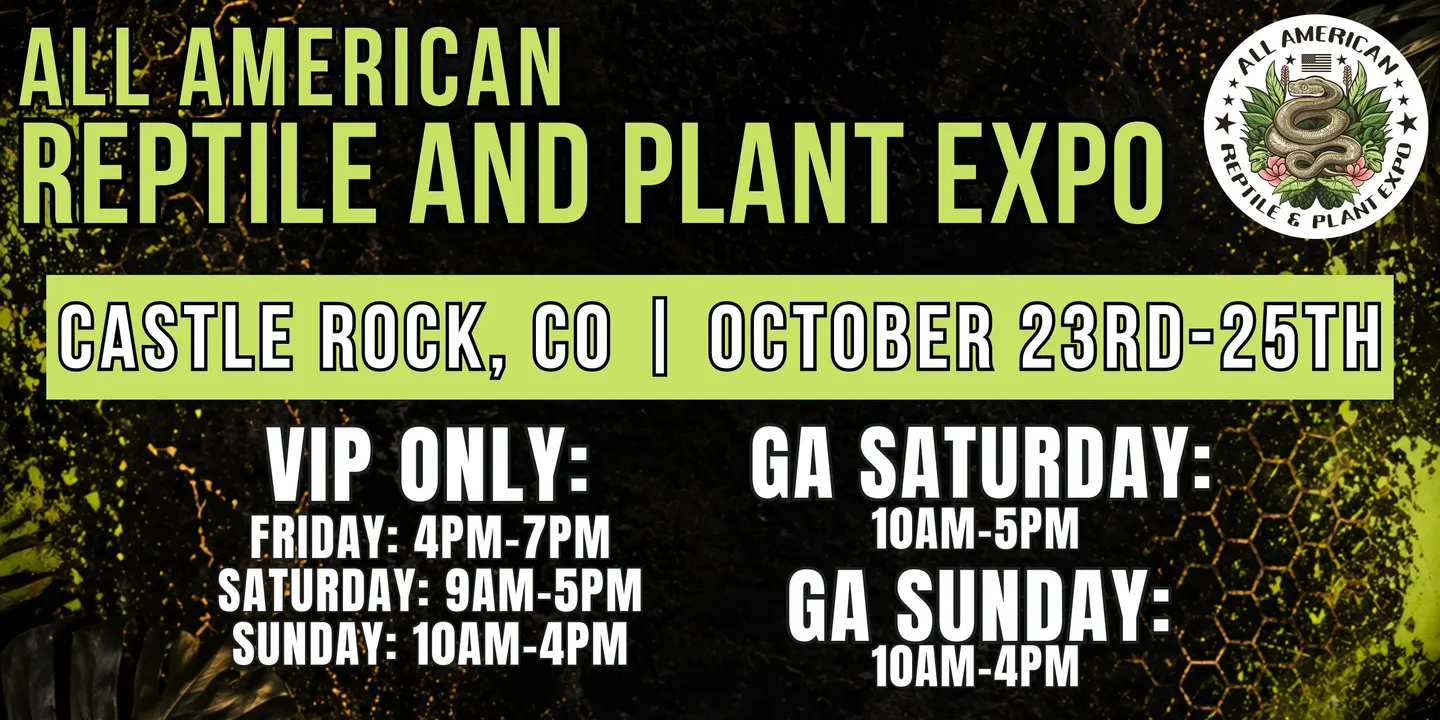 Colorado All American Reptile & Plant Expo