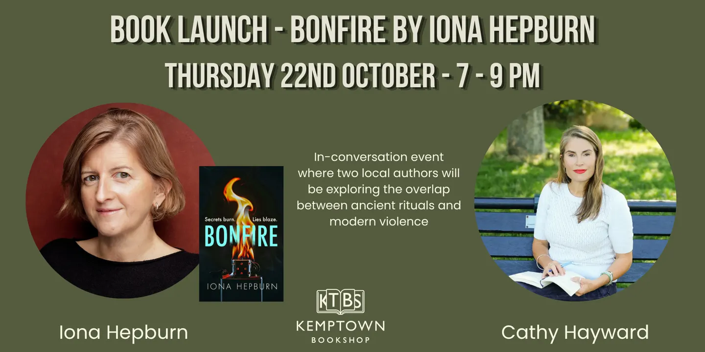 Book Launch - Bonfire by Iona Hepburn