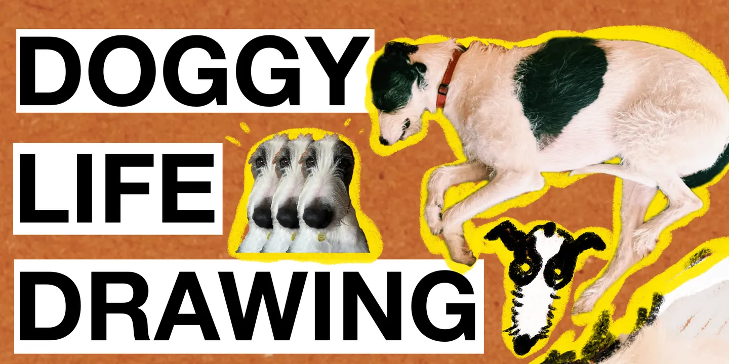 DOGGY LIFE DRAWING @THE HOUSE GEELONG