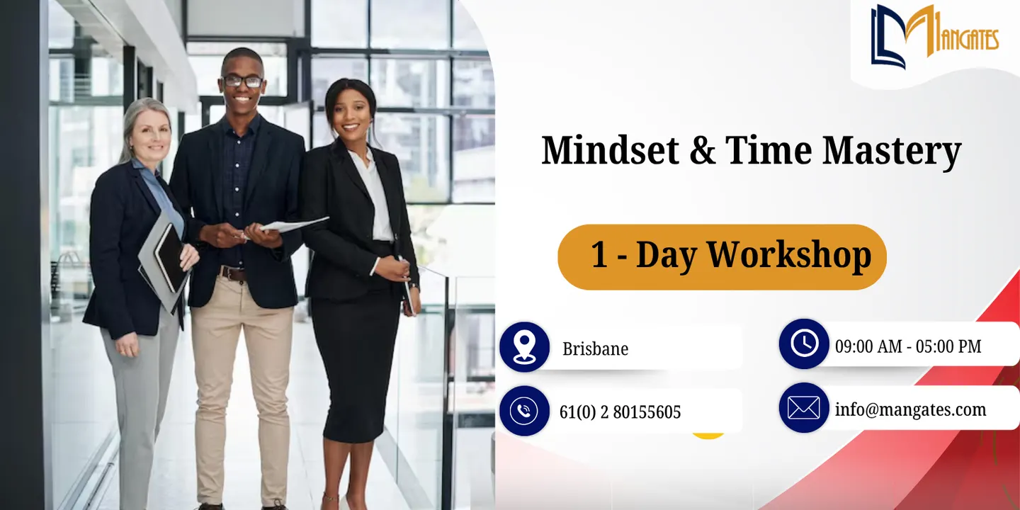 Mindset & Time Mastery: 1 Day Teen Success Workshop in Brisbane