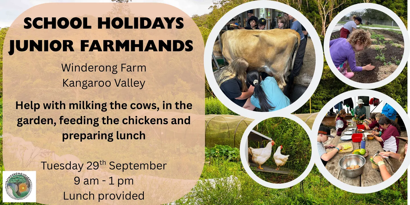 School Holidays Junior Farmhands