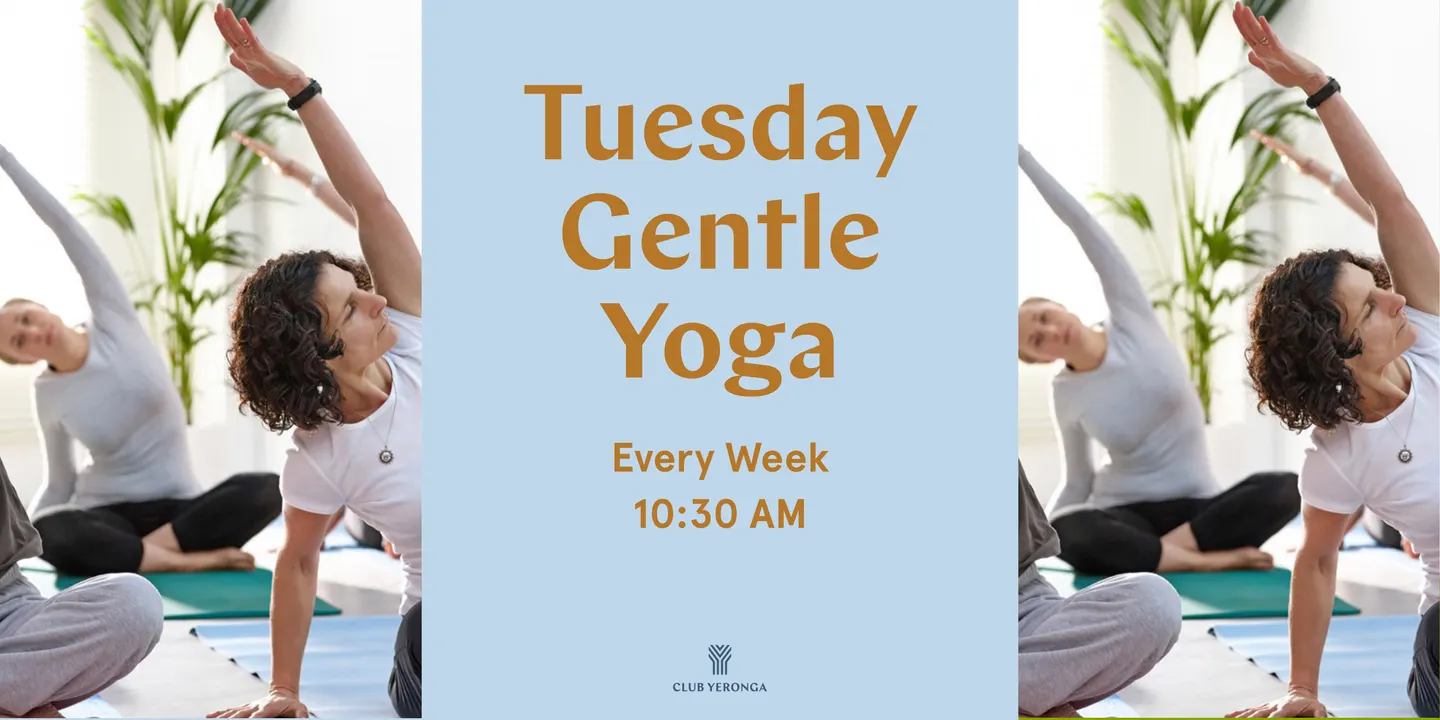 Tuesday Yoga at Club Yeronga