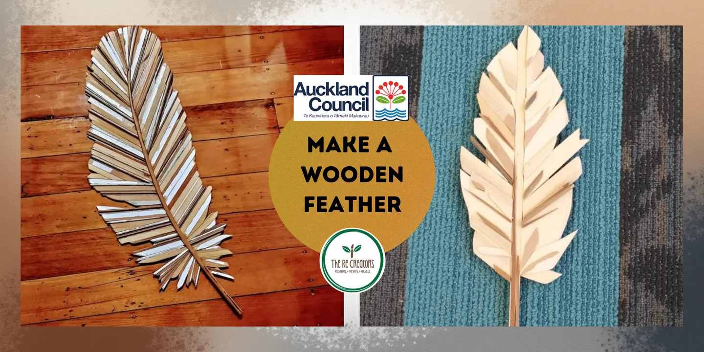 Make a Wooden feather- Chirstmas gift, The ReCreators Green Space, Friday 20 Nov, 6-9PM