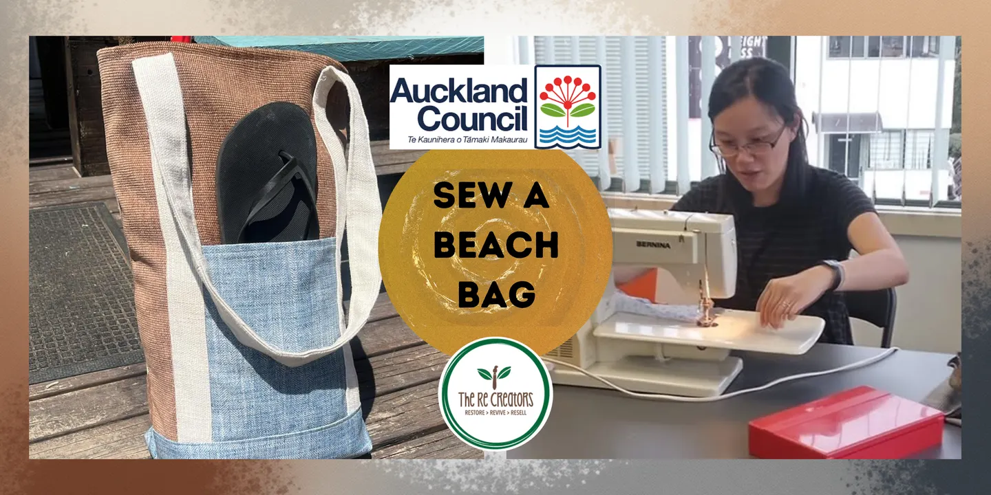 Sew a Beach Bag, Albany Community Hub: Fruit Growers Room, Thursday 26 Nov, 9:30am-12:30pm