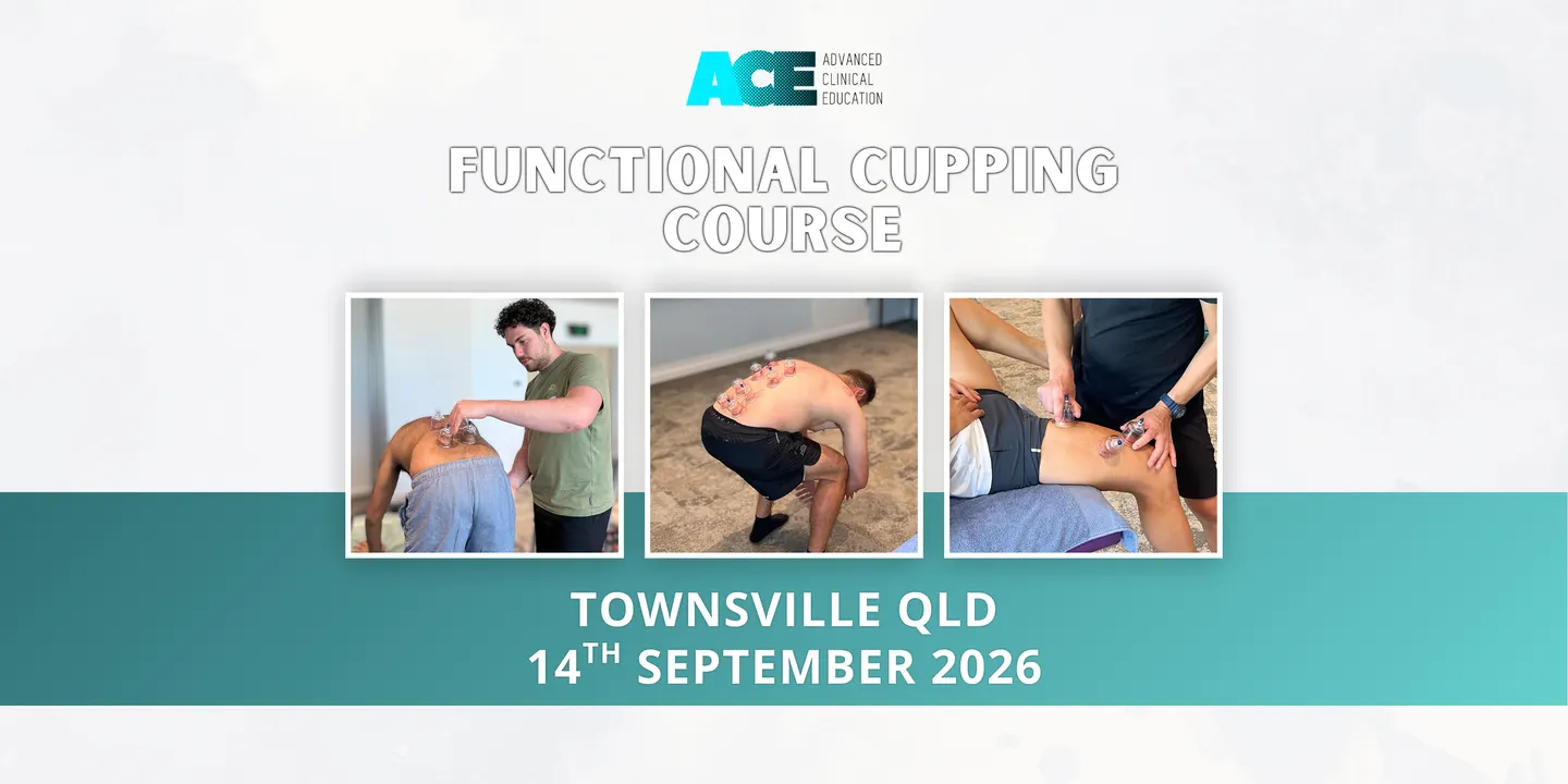 Functional Cupping Course TOWNSVILLE QLD (14 Sept 2026)