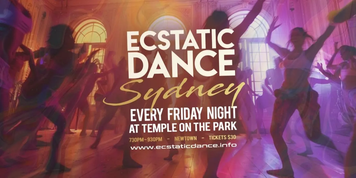 Ecstatic Dance Sydney Newtown ~ Friday Night Sober Dance Floor