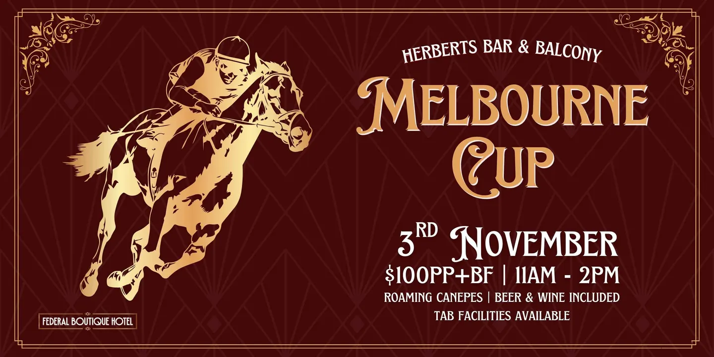 MELBOURNE CUP IN HERBERT’S 🥂🏇