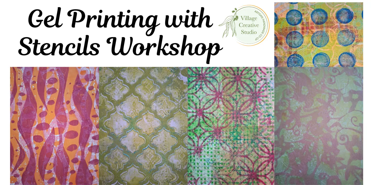 Gel Printing 101.6: Stencils & More