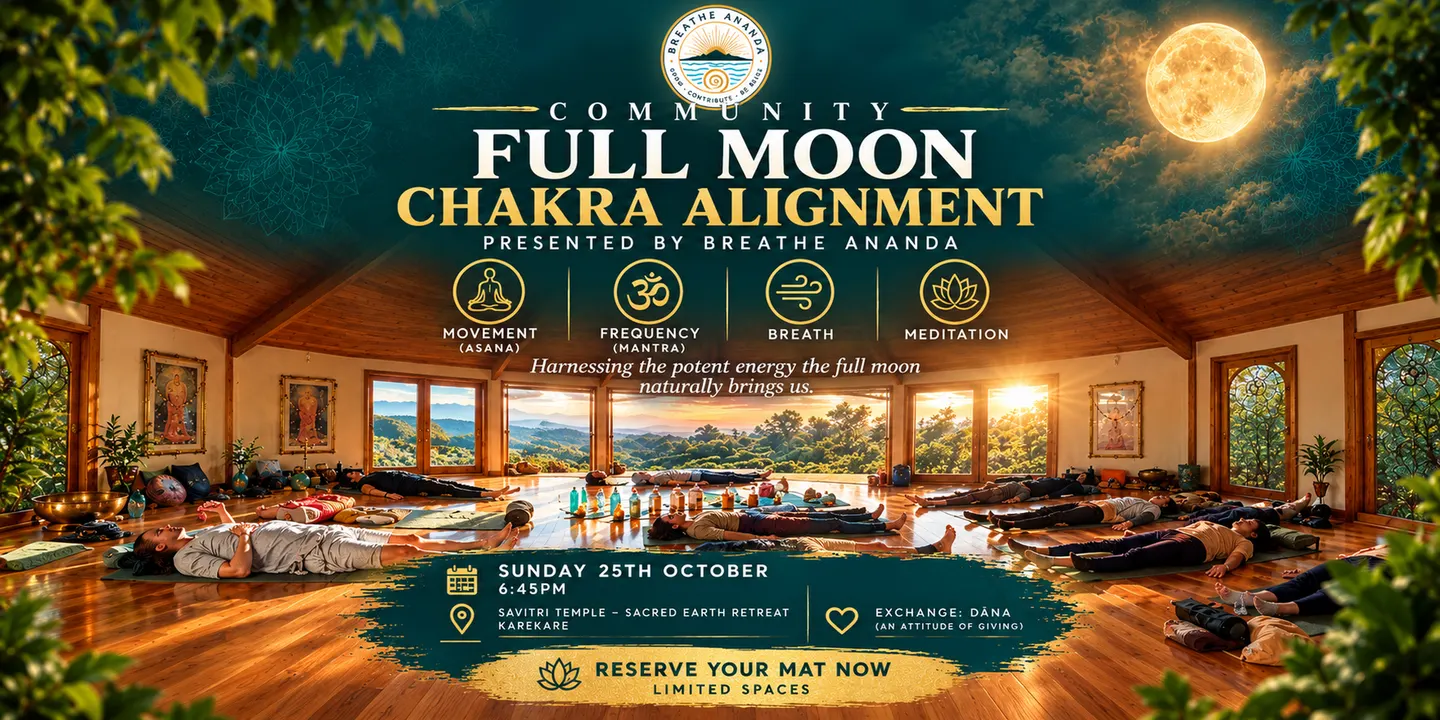 🌕Community Full Moon Chakra Alignment
