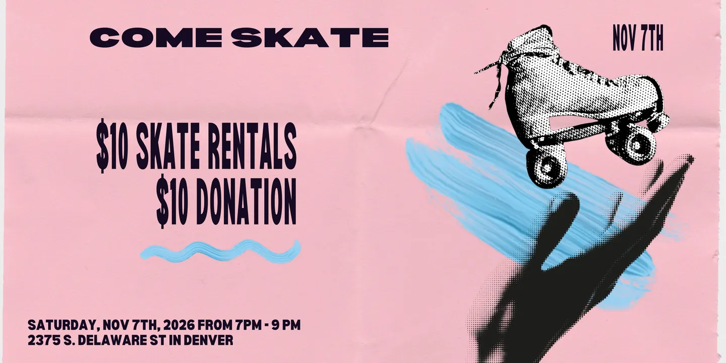 Denver Roller Derby November Skate-A-Thon and Open Skate 2026